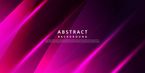 Naklejka premium abstract dark purple with stripe light shadow decoration background. eps10 vector