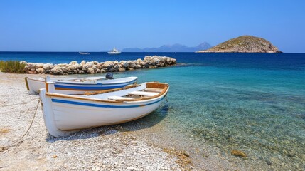 Scopelos's fishing boats