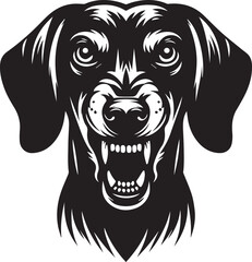 Dachshund dog cute vector