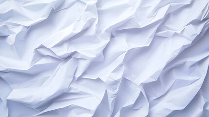 Obraz premium Crumpled Paper Texture Abstract Background with Dramatic Lighting and Shadows