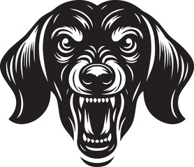 Dachshund dog cute vector