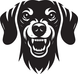 Dachshund dog cute vector