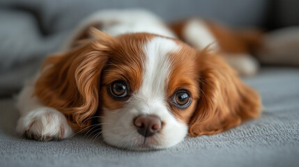 Mały, śliczny piesek - szczeniaczek