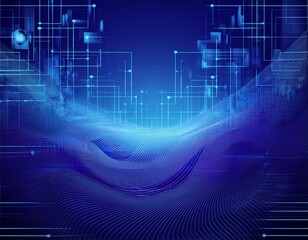 Fototapeta premium abstract technology background