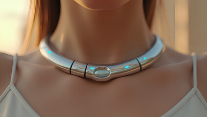 Necklace with Sophisticated Hormonal Data Gathering Technology