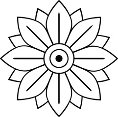 Unique undertakings are given a creative touch by mandala art illustrations.