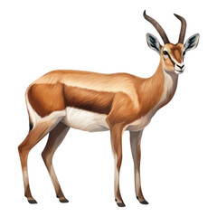 Fototapeta premium Wildlife animal mammal herbivorous.