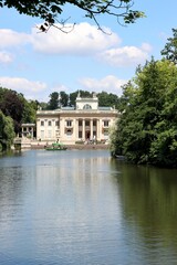 palace in the park, Poland, Warsaw, Lazienki Krolewskie, architecture, water, building, palace, park, travel, europe, landmark, reflection, house, old, garden, history, villa, museum, landscape