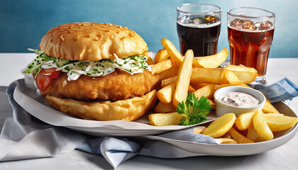 Classic Fish and Chips Meal