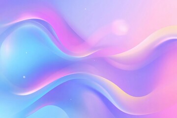 Obraz premium Fluid shapes and soft colors create abstract background that evokes sense of calm and creativity. harmonious blend of pink, blue, and purple tones enhances visual appeal