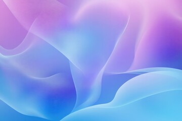 Obraz premium Soft blue and purple background with gentle shapes creates calming atmosphere, perfect for various design projects. smooth gradients evoke sense of tranquility and creativity