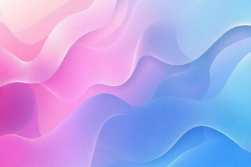 Soft blue and purple background with gentle flowing shapes creates calming and serene atmosphere, perfect for various design projects