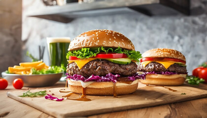 Gourmet Burger Delight