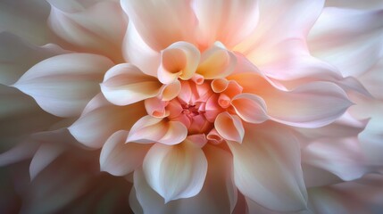 Fototapeta premium Spring blossom: close-up of pink flower with iridescent petals for nature photography