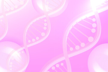 Hyaluronic acid and Niacinamide hair and skin solutions ad, pink collagen serum drop with cosmetic advertising background ready to use, illustration vector.