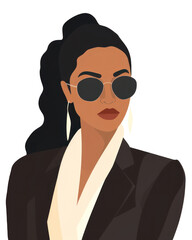 PNG Sunglasses portrait adult woman.