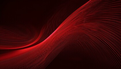 abstract red trapcode mir isolated on black abstract dark gradient light trails futuristic background