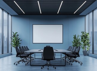 Modern Office Meeting Room.