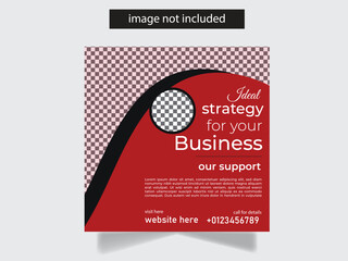 corporate social media post design