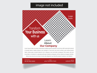 corporate social media post design