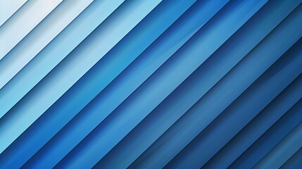 Obraz premium Vector background featuring diagonal stripes in alternating shades of blue with subtle gradients for creative digital projects enhancing visual appeal and modern aesthetics for professional use