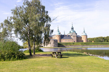 Kalmar Castle is located where Kalmar's harbor was located in the Middle Ages and has played a decisive role in Sweden's history ever since the construction of the castle began at the 12th century © Gunnar E Nilsen