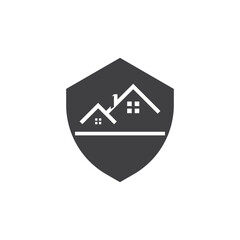 home logo vector symbol element design