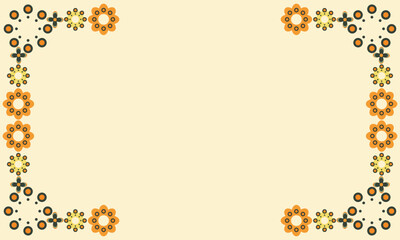 beautiful flower petal background with copy space