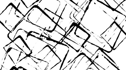 Square Outline Right Angle Print Making Hand Painted Pattern Texture Background