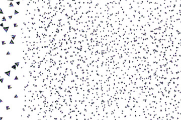 drops of water Crystal sparks, refractive rays of diamond light, a vector effect that glows blue.