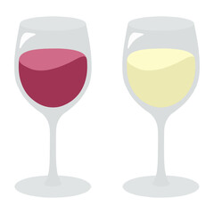 verres à vin portant un toast logo icône vecteur