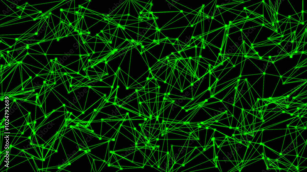 Poster abstract network connection background, molecules and communication. abstract plexus technology scie