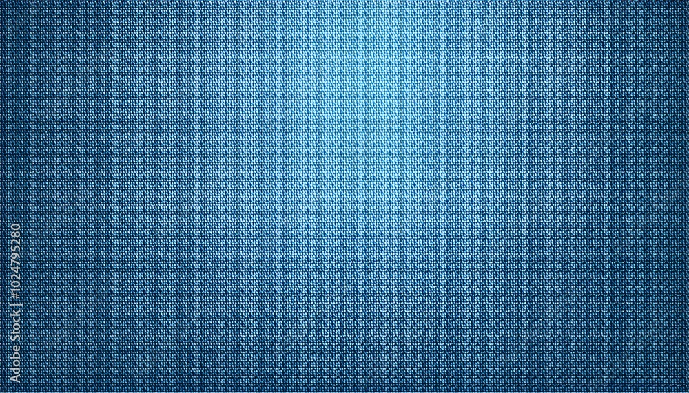 Poster textured blue fabric background with subtle patterns
