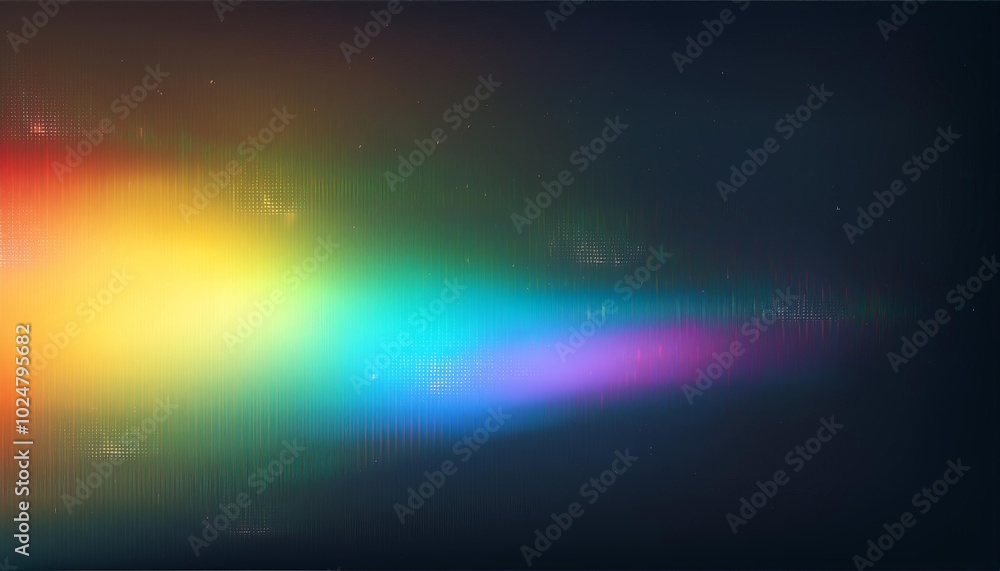 Poster abstract colorful spectrum with digital texture