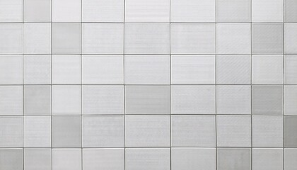 Modern textured white tile wall design