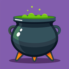 Bubbling Witch Cauldron Icon