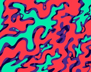 Fluidity background colorful vintage melted abstract pattern layout banner texture poster