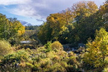 autumn in the mountains