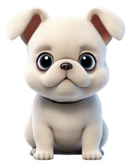 PNG Sad puppy bulldog animal mammal.