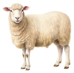 Fototapeta premium PNG Sheep livestock animal.