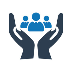 Business care icon