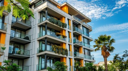 Modern Apartment Building 