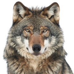 Fototapeta premium wolf isolated on white