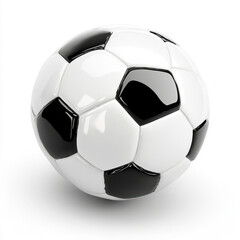 soccer ball, white background