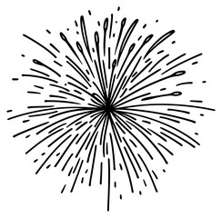 Obraz premium PNG Firework fireworks backgrounds white background.