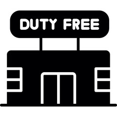 Duty-Free Shop Icon