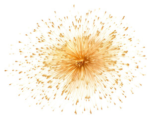 Fototapeta premium PNG Fireworks white background exploding abstract.