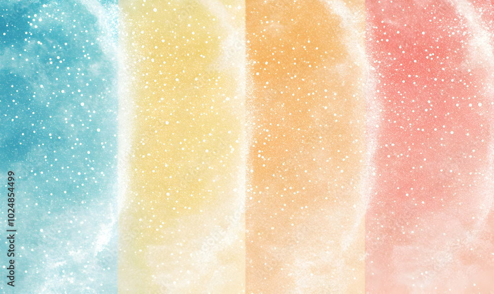 Aufkleber abstract colorful background with a gradient effect and a subtle sparkle.