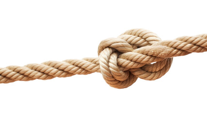 PNG Rope knot white background durability.