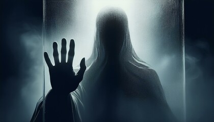 A flicker of light reveals their form.  